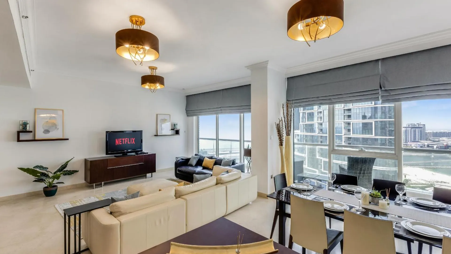 Vayk - Modern 4 Bd With Sea View In Dubai Marina Apartment