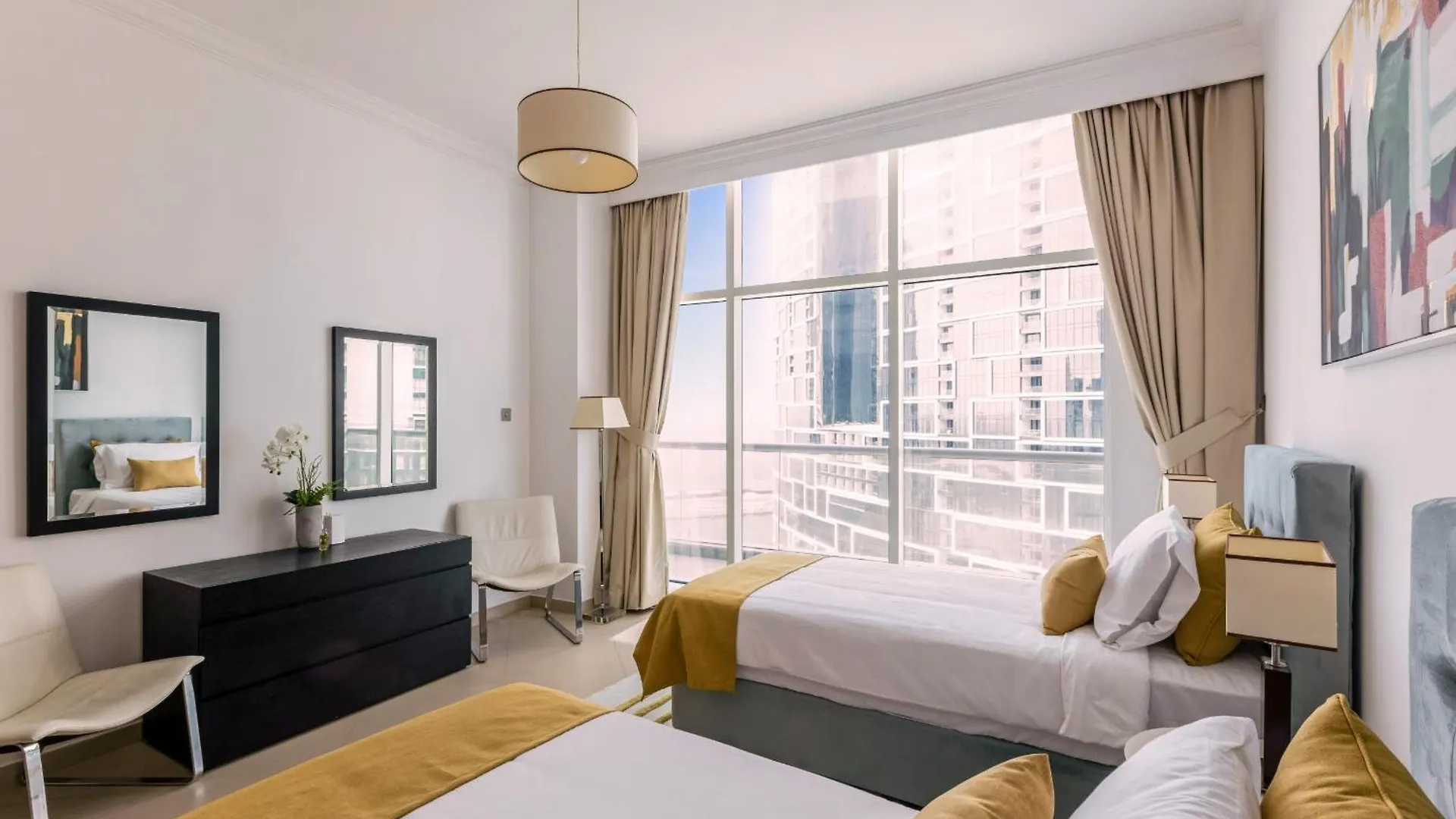 Vayk - Modern 4 Bd With Sea View In Dubai Marina Apartment